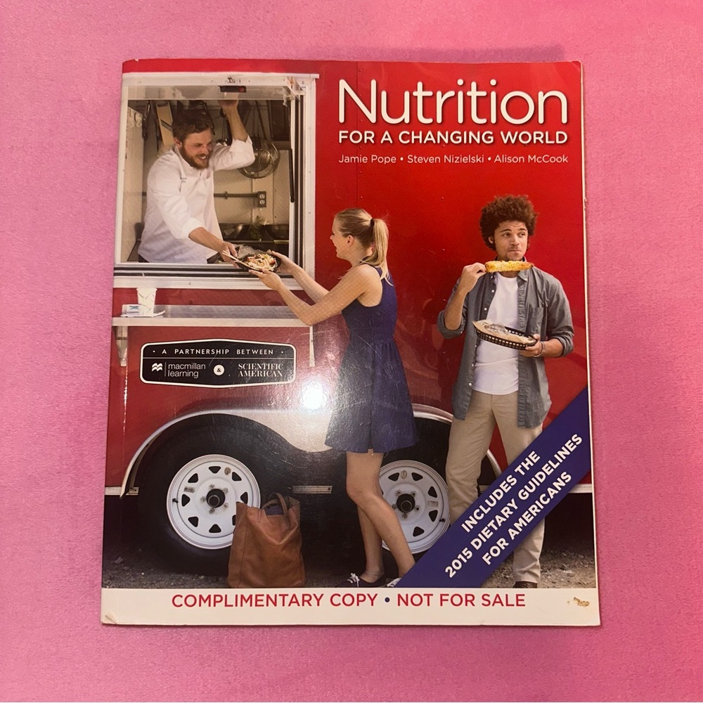 Nutrition for a Changing World by Jamie Pope, Steven Nizielski and Alison McCook